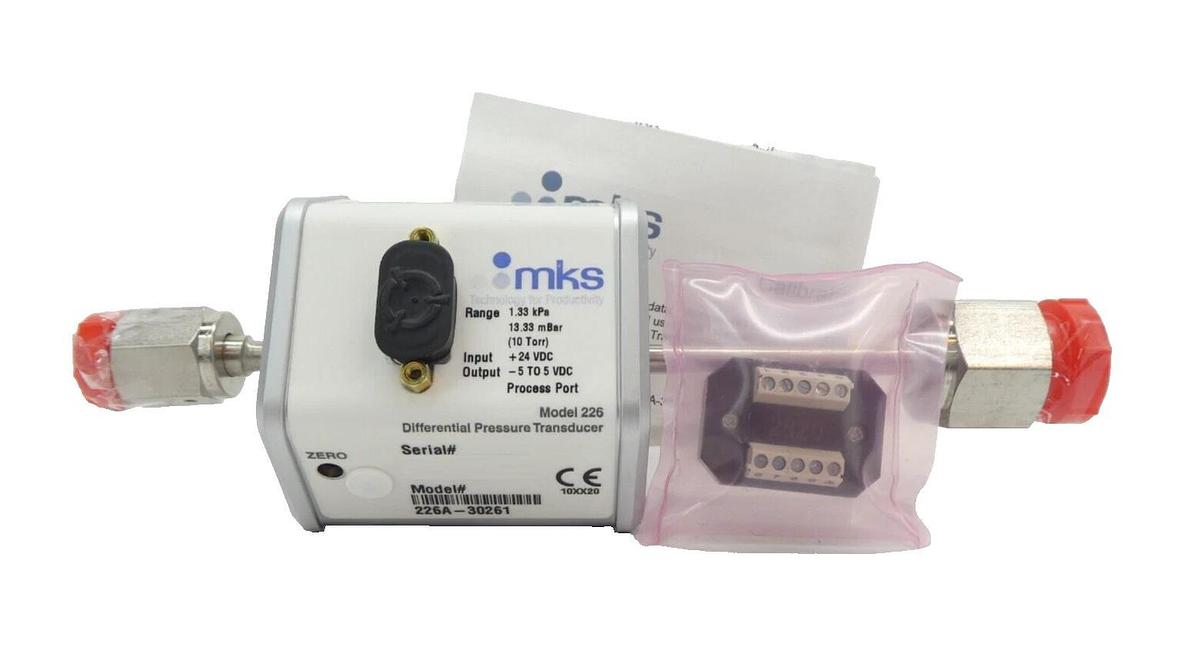 Used MKS Instruments 226A-30261 Differential Pressure Transducer Model 226 New Spare