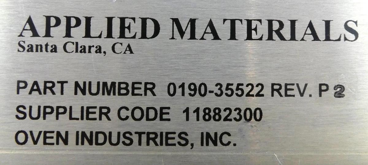 Used AMAT Applied Materials 0190-35522 Heater Jacket Controller Working Surplus