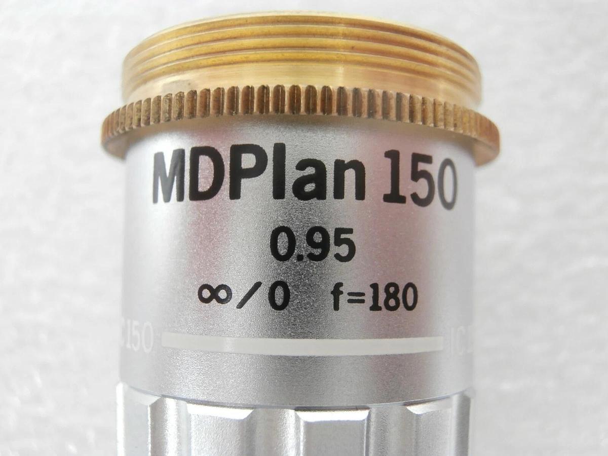 Used Olympus Microscopy MDPlan 150 0.95 ∞/0 f=180 Microscope Objective IC 150 Working