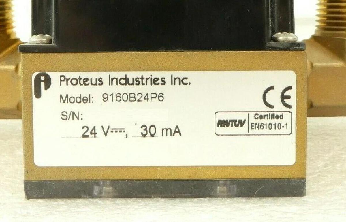 Used Proteus 9160B24P6 Flow Meter AMAT Applied Materials 0190-35440 Lot of 2 Working