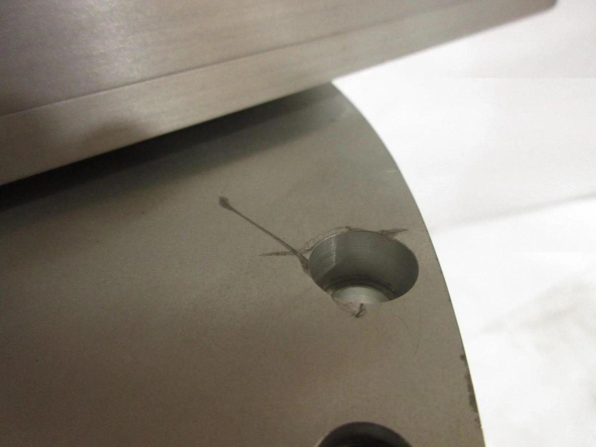 Used Hitachi CR-712V Wafer Handling Clean Robot No End Effector Sanki M-712E Working