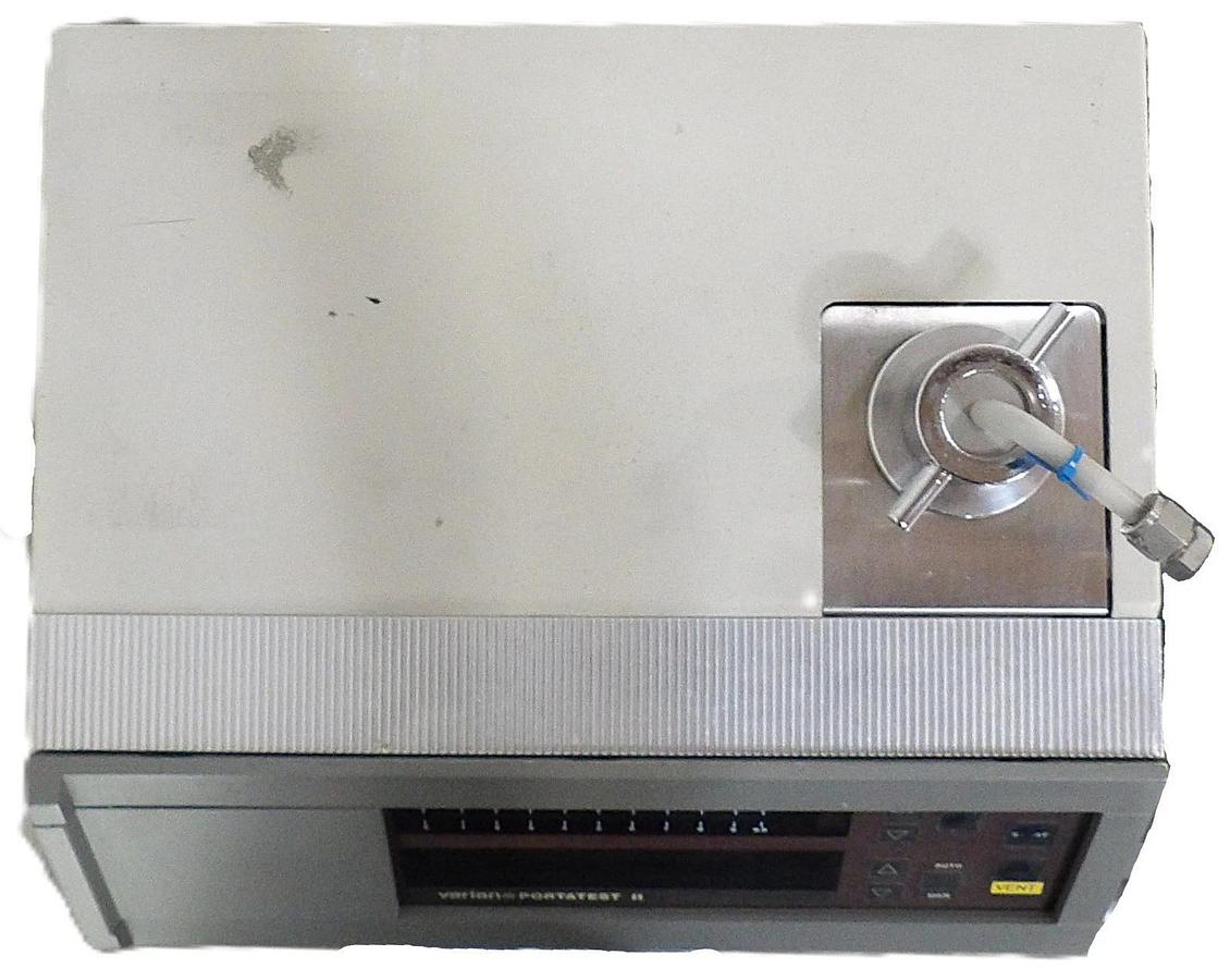Used Varian Vacuum 956 Portatest II Mass Spectrometer Leak Detector Tested As-Is