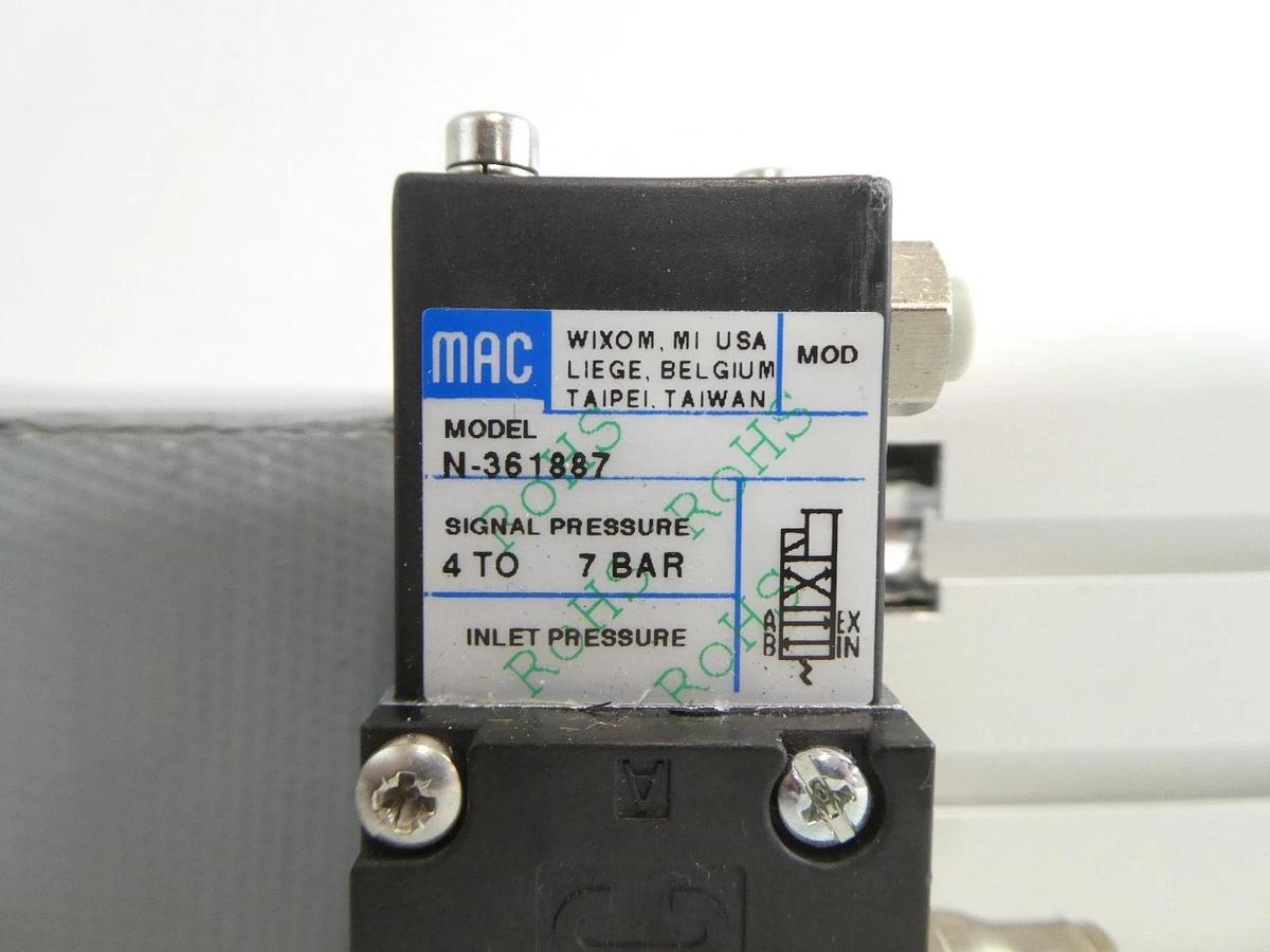 Used VAT 12138-PA14-AVM1 Butterfly Valve Assembly 12.1 Series Working