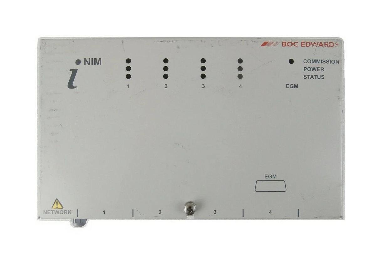 Used Edwards U20000922 iNIM Network Interface iNIM 3x Cards D37215252 Working Surplus
