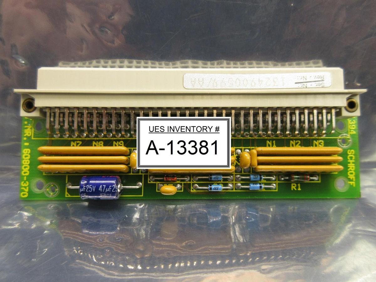 Used Schroff 60800-370 Adapter PCB Card Used Working