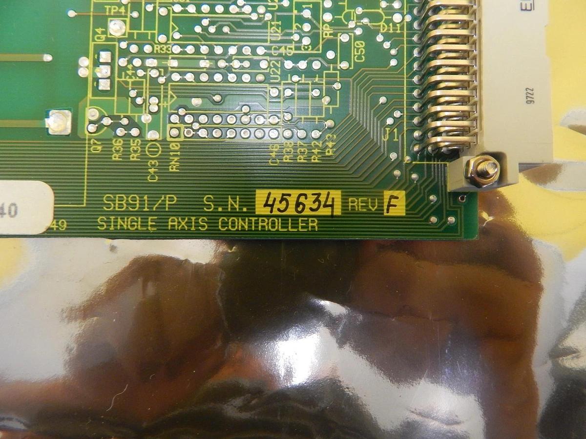 Used ACS Electronics SB91/P Single Axis Controller PCB Card Orbot WF736 DUO Used