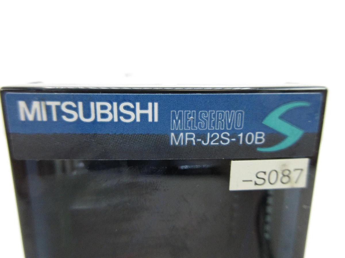 Used Mitsubishi MR-J2S-10B-S087 AC Servo Driver PLC MELSERVO Used Working