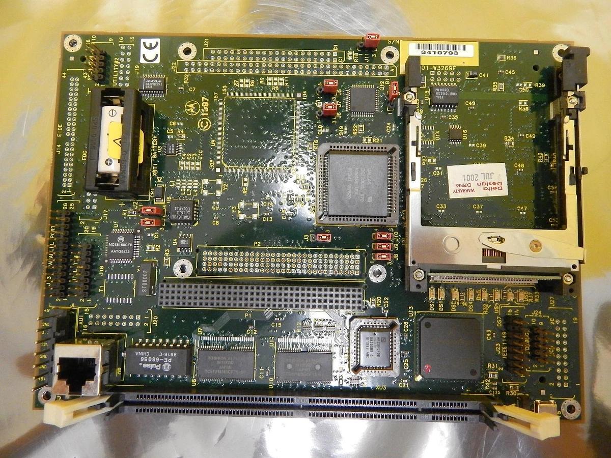 Used Motorola 01-W3269F SBC Single Board Computer PCB Rev. 01F 84-W8269F01C Used