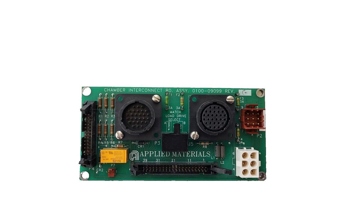 Used AMAT Applied Materials 9090-00491 Quad Magnet Temperature Network Module Working
