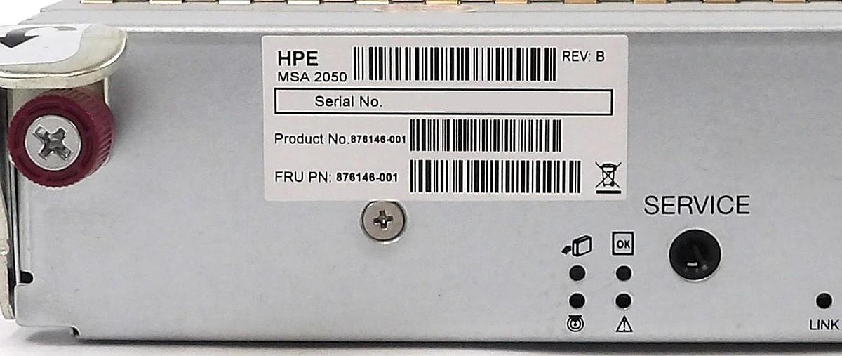 HPE Hewlett Packard Enterprise 876146-001 MSA 6GB I/O Module Lot of 2 New