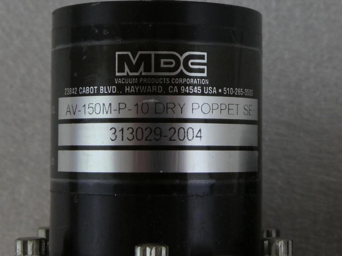 Used MDC Vacuum Products 313029-2004 Angle Valve Assembly AV-150M-P-10 Working Spare