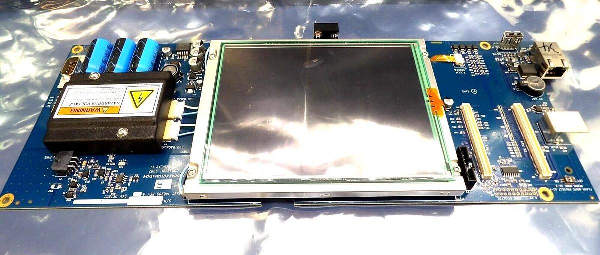 Used Brooks Automation 148284 LCD Display IV PCB Board Assembly Working Surplus