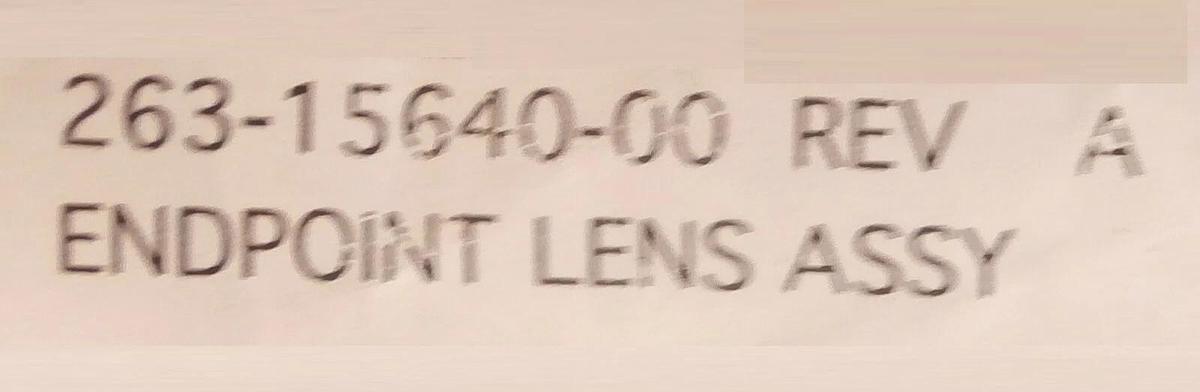 Mattson Technology 263-15640-00 Endpoint Lens Assembly 55-01700 New Surplus