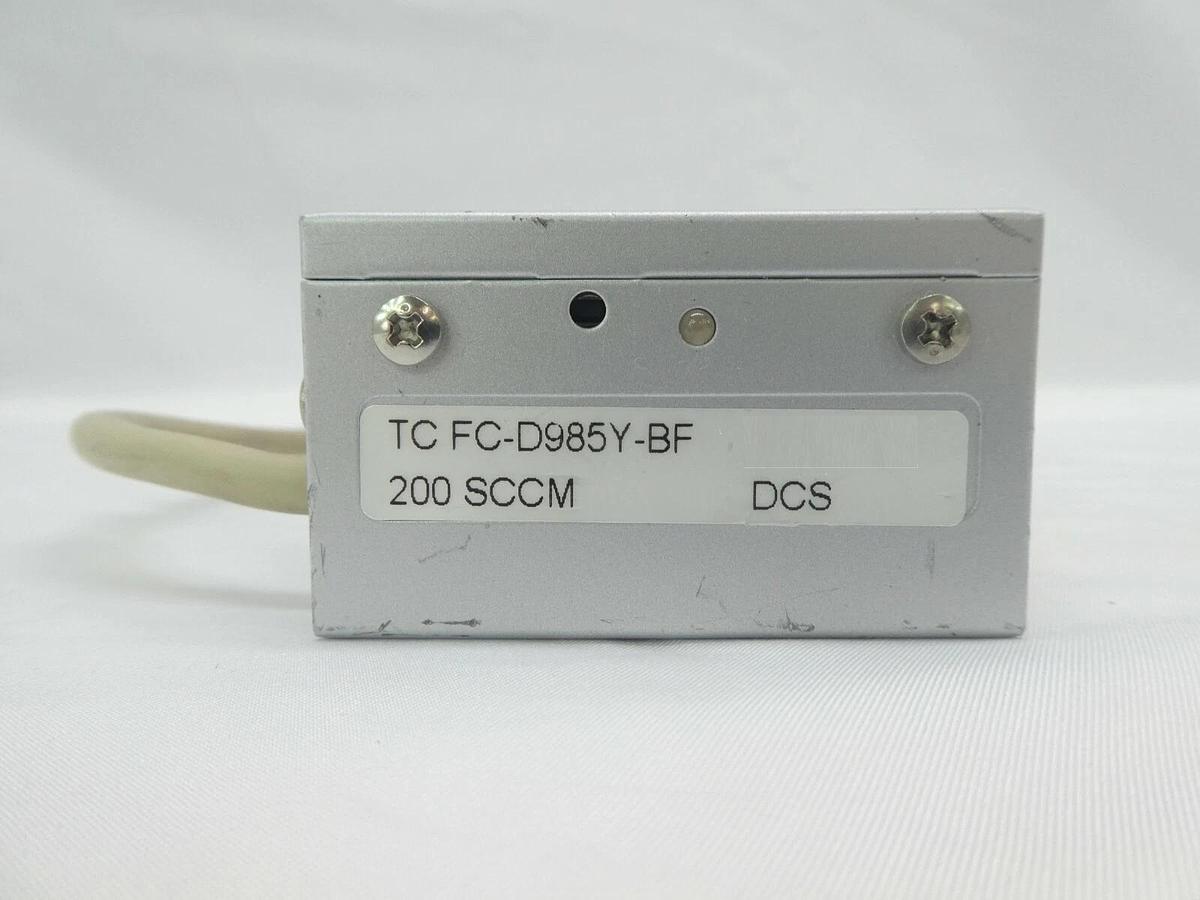 Used Aera TC FC-D985Y-BF Mass Flow Controller MFC FC-D985 200 SCCM DCS Working Spare