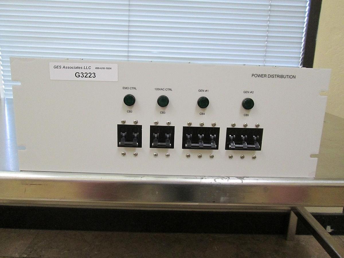 Used MKS Instruments SA86527-R Power Distribution 208 3 Ph IN / 120V Out