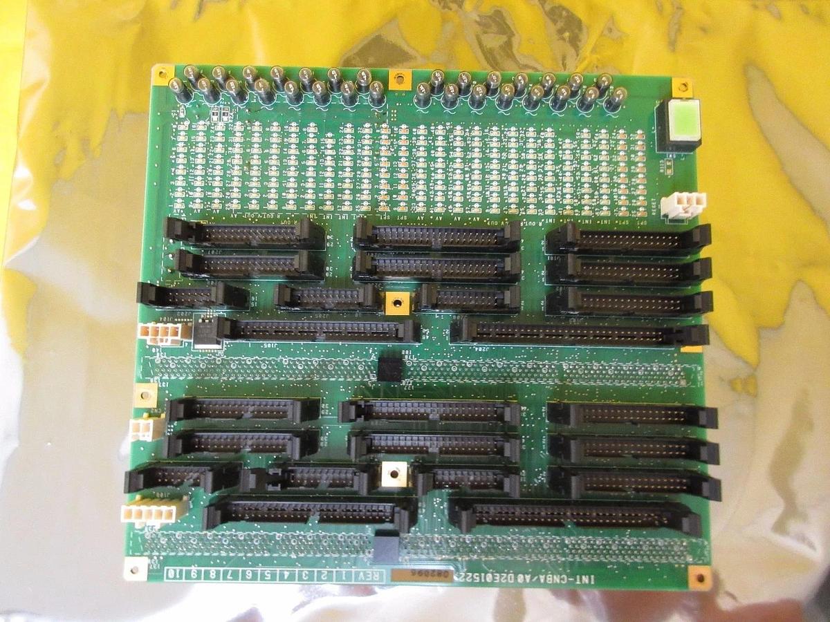 Used Kokusai Electric D2E01522 Interface Backplane Board INT-CNBA PCB Used Working