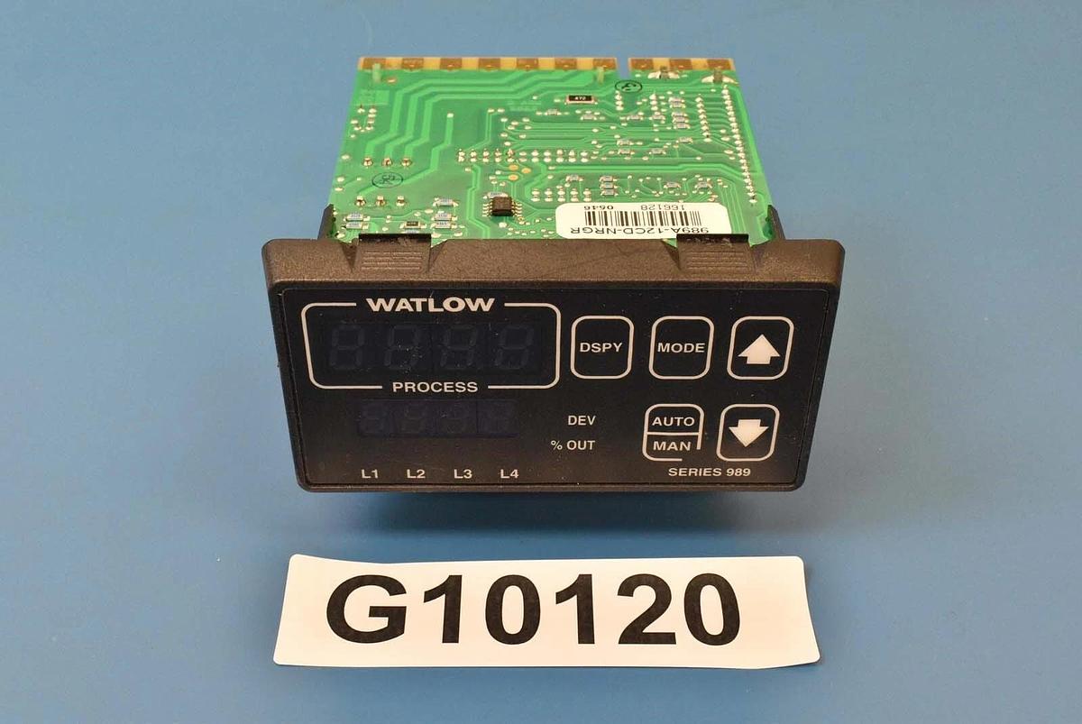 Used Watlow 989A-12CD-NRGR Series 989 Temp Gauge