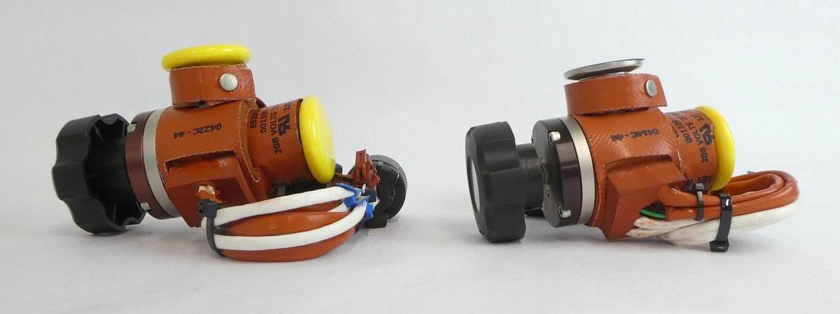 Used Nor-Cal Products 279875 Isolation Valve with Heater Jacket Lot of 4 Working