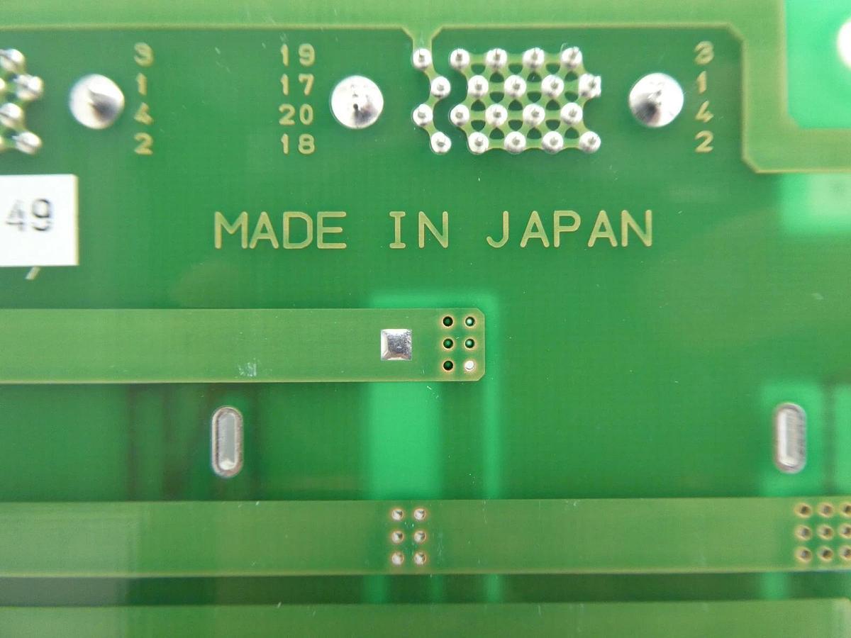 Used TEL Tokyo Electron OYDK-058 Interface Board PCB CONN ANALOG #03 Lithius Working