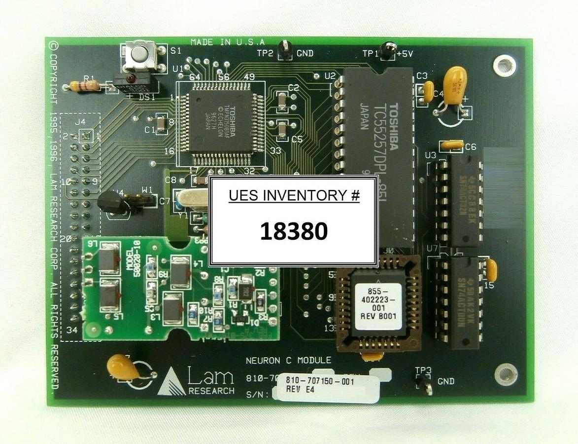 Used Lam Research 810-707150-001 Neuron C Module 50020-10 PCB FPD Continuum Spare
