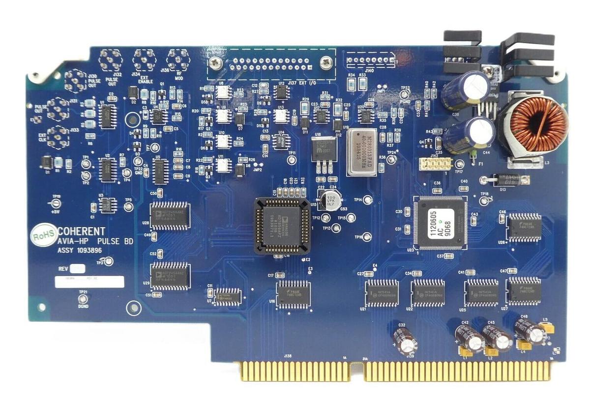 Used Coherent 1093896 AVIA-HP Pulse Board PCB Card Working Surplus