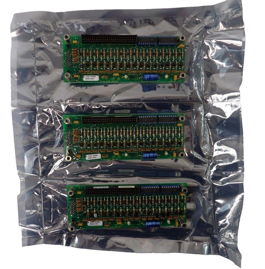 Used Semitool 23795 Relay Assembly PCB Board 2601800 Reseller Lot of 3 Working