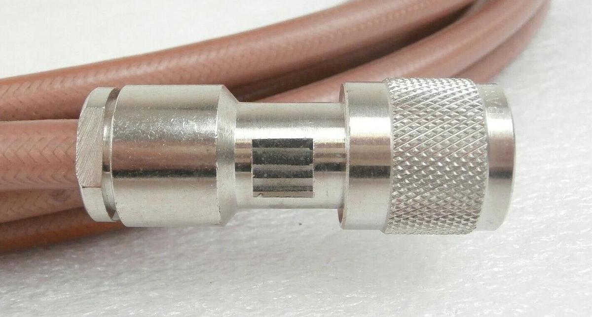 Used 3-Sixty MFG 0251-0331-6M RF Generator Cable 20 Foot 6 Meters Working Surplus