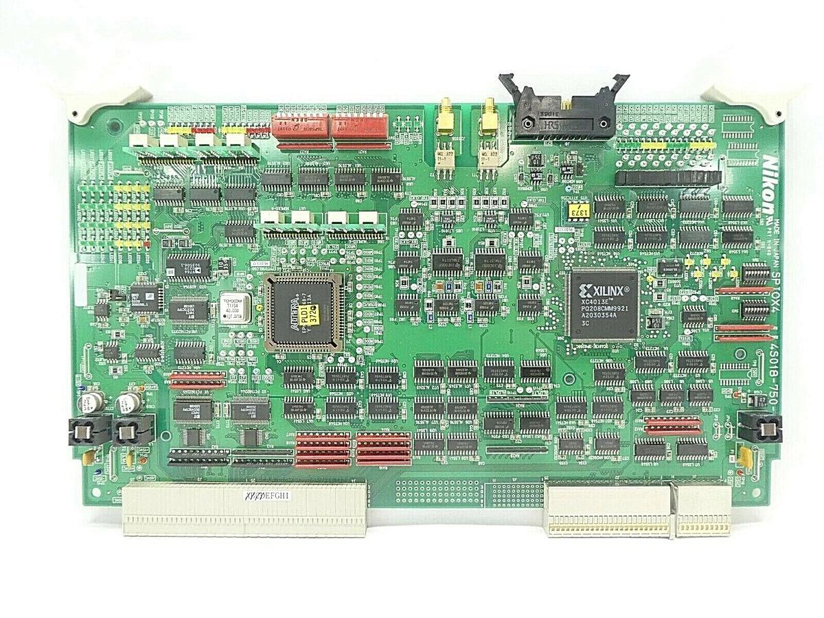 Used Nikon 4S018-750 I/O PCB Card SPIOX4 4S700-994 4S700-995 NSR Series Working Spare