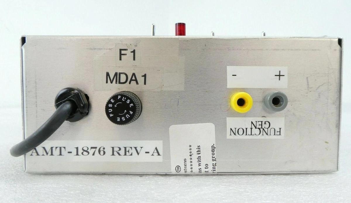 Used Varian Ion Implant Systems AMT-1876 Voltage Source/DVM Remote Control Working