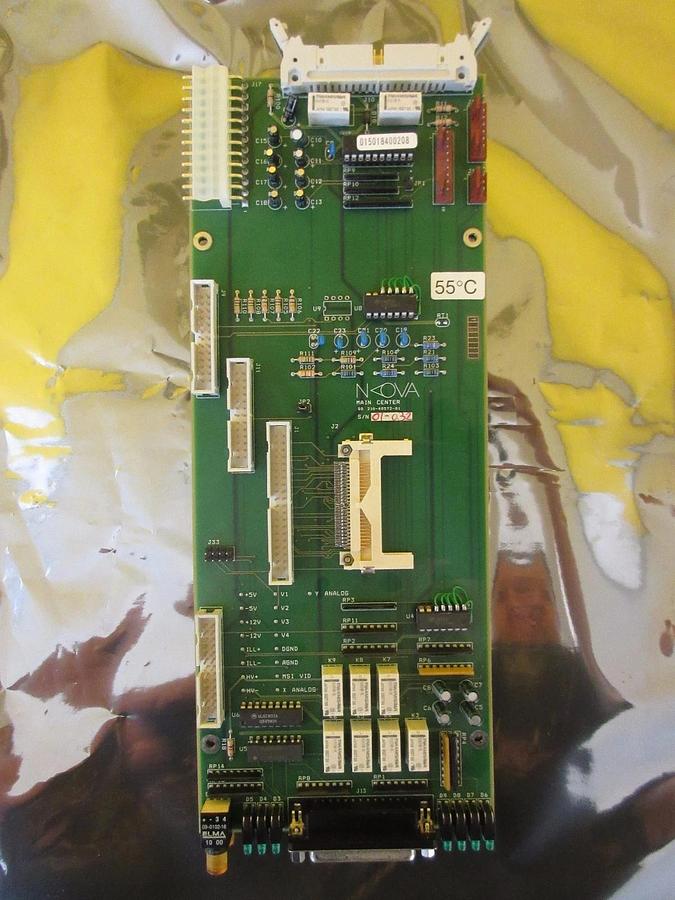 Used Nova Measuring Instruments 210-40572-01 Main Center Board PCB Used Working
