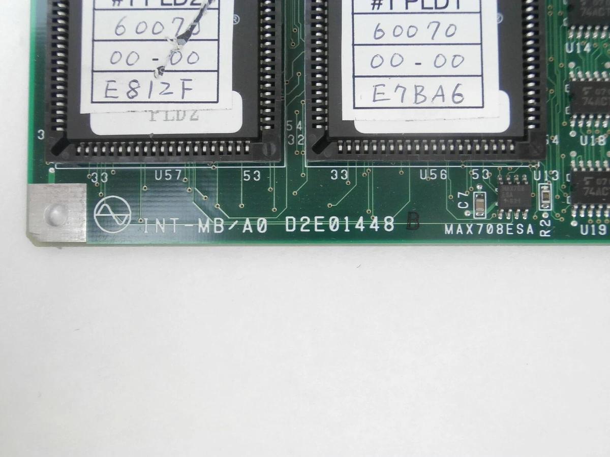 Used Kokusai Electric D2E01448 B #1 TIME/PLD Processor PCB Card INT-MB 60070 Working