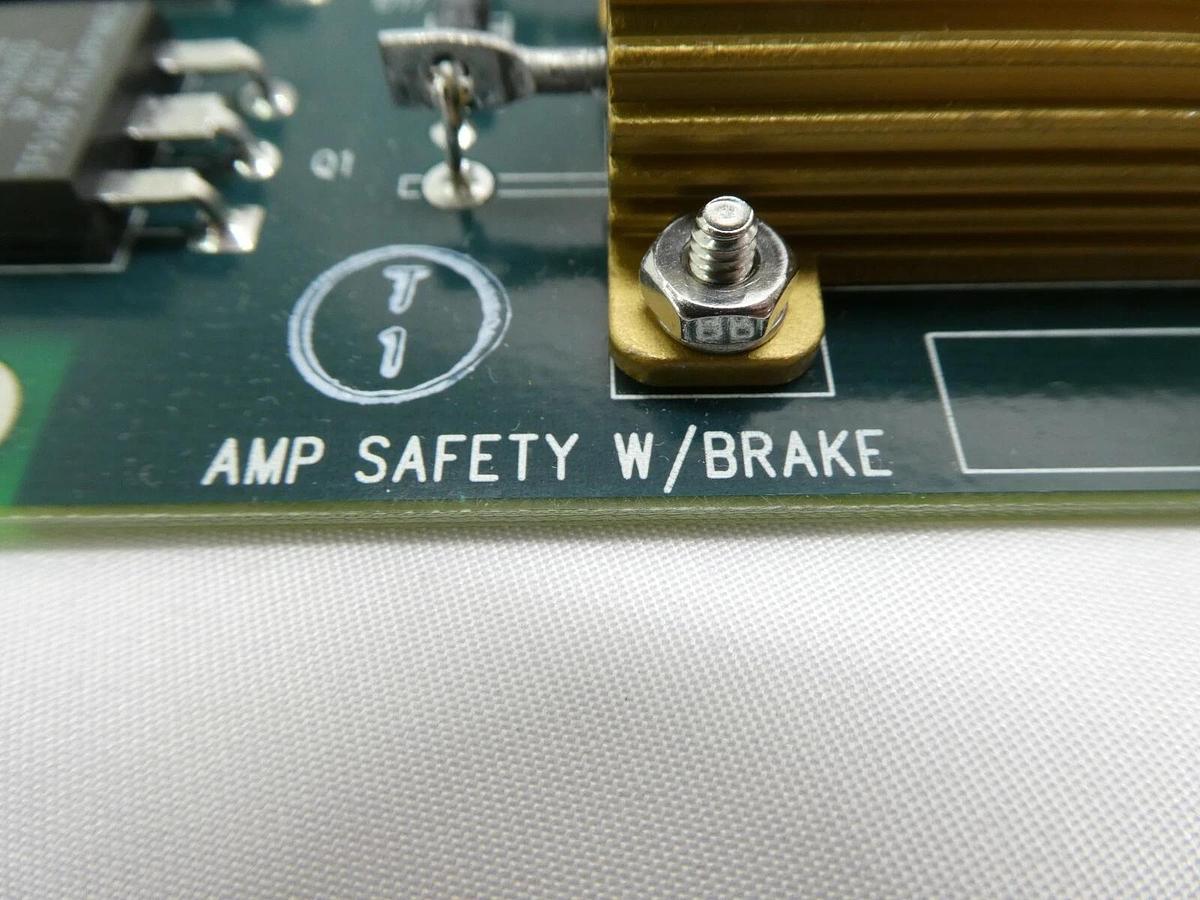 Used PRI Automation 70002862 AMP Safety with Brake Board PCB Working Spare
