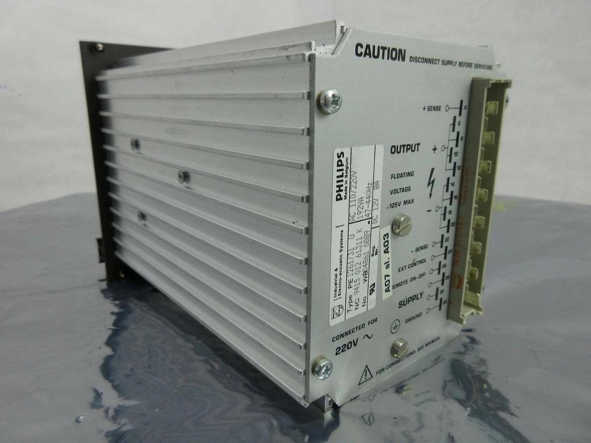 Used Philips 9415 012 61311 K Power Supply PCB Card PE 1261/31 U ASML PAS Used