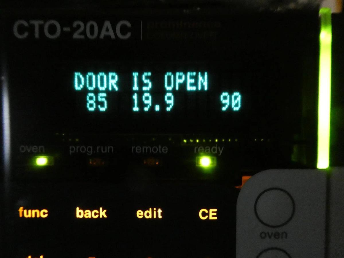 Used Shimadzu 228-45010-32 Prominence Column Oven CTO-20AC Sciex Door Open Untested