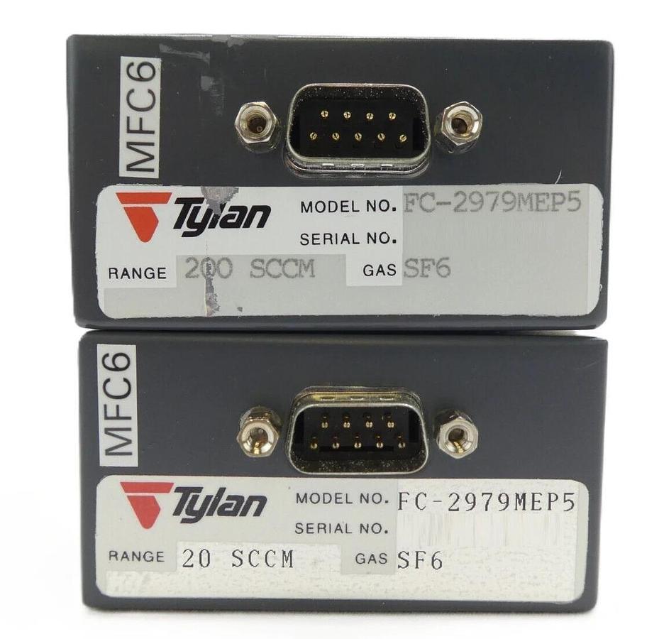 Used Tylan FC-2979MEP5 Mass Flow Controller MFC Reseller Lot of 10 Working Surplus