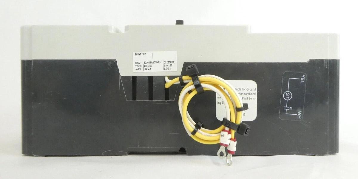 Used Eaton KD3400F 3 Pole Industrial Circuit Breaker Assembly KD 35k Working Surplus