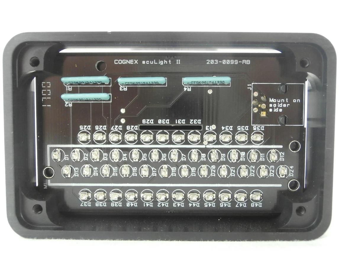 Used Cognex 800-5660-1 Wafer Camera 203-0099-RB acuLight II Sony XC-75 HF35A-2M1 Used