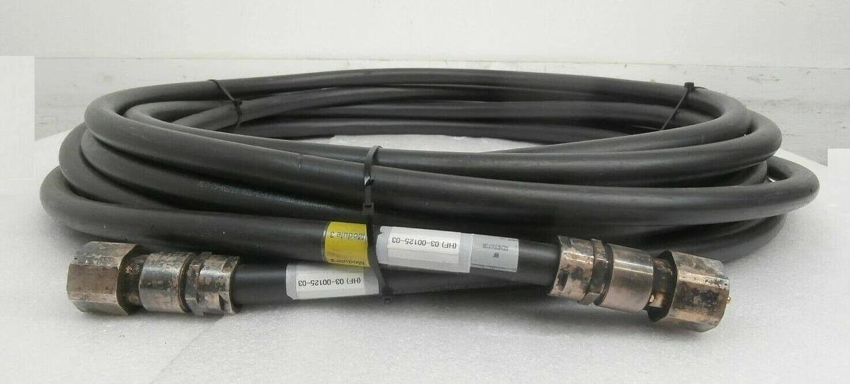 Used Novellus Systems 03-00125-03 HF Coaxial Cable Concept One SEQUEL Working Surplus