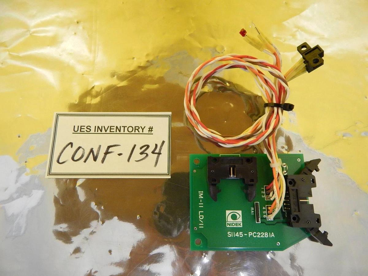 Used Nidek S1145-PC2281A IM-14 Wafer Autoloader Board PCB IM-11 LD/11 Working Spare