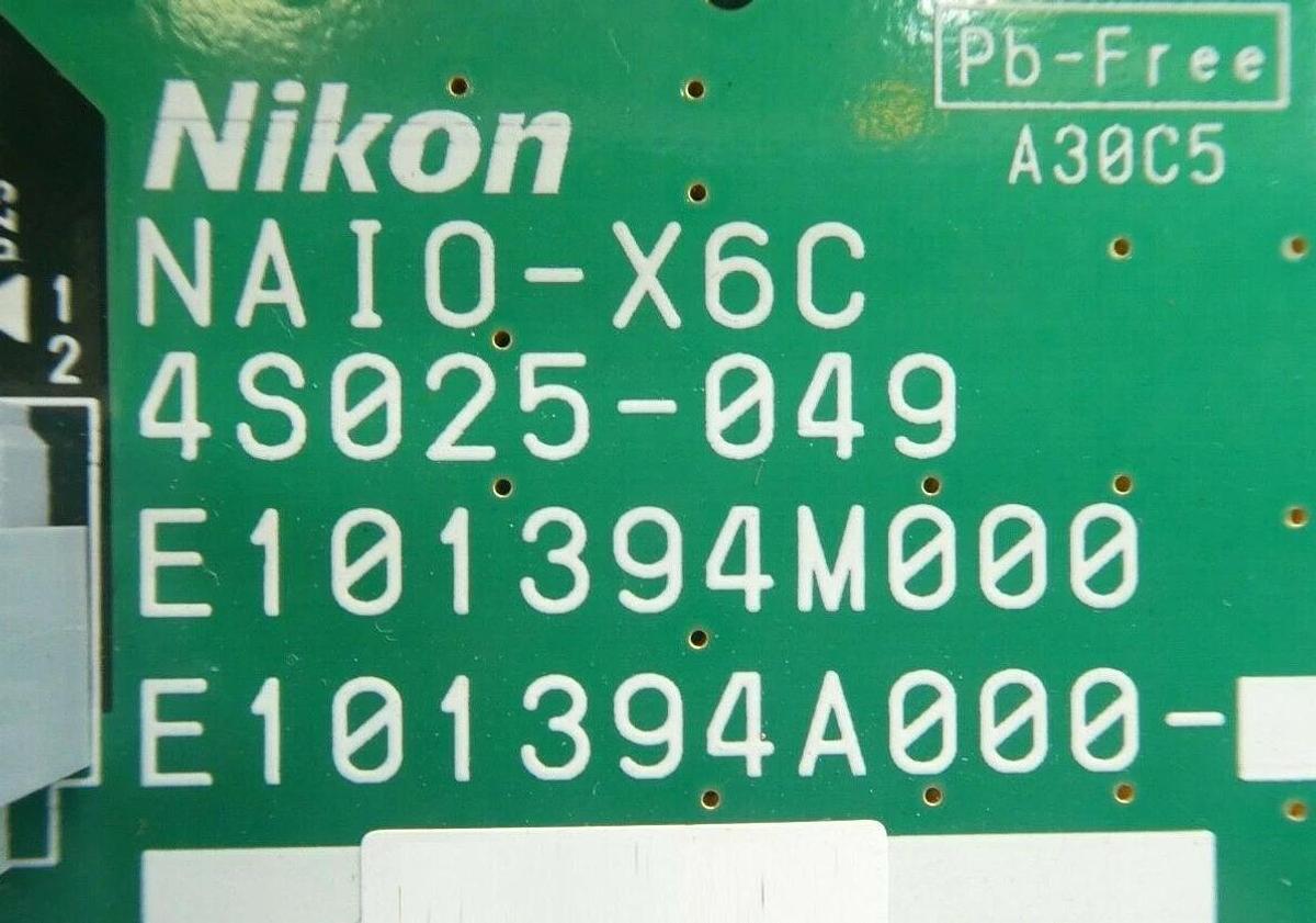 Used Nikon 4S025-049 PCB Card NAIO-X6C E101394M000 E101394A000 NSR FX-601F Working