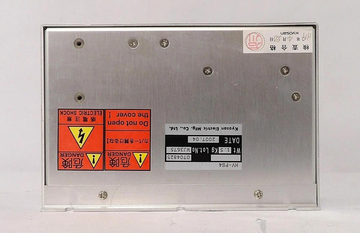 Used Kyosan Electric HV-PS4 HV Power Module TEL Tokyo Electron Working Surplus