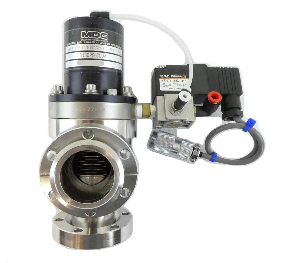 Used MDC Vacuum Products 313029-2004 Angle Valve Assembly AV-150M-P-10 Working Spare