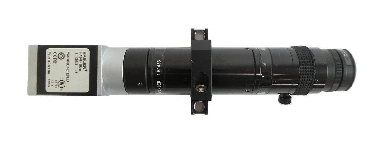 Used Navitar 1-61453 Precise Eye Industrial Camera Assembly acA640-90gm Working
