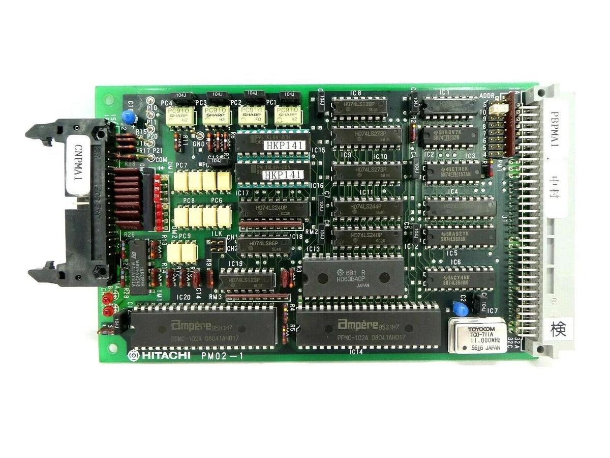 Used Hitachi PM02-1 PCB Card M-511E Microwave Plasma Etching System Working Spare