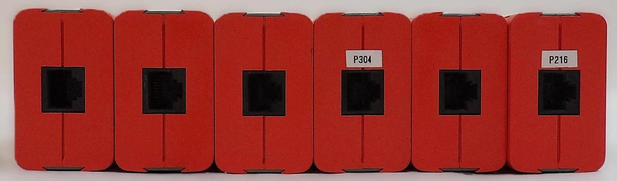 Used Edwards D02187000 Active Pirani Vacuum Gauge APG-MPB-15V-NW16 Lot of 6 Working