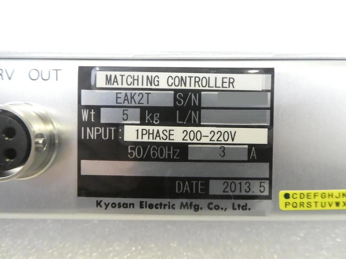 Kyosan Electric EAK2T Matching Controller TEL Tokyo Electron 3M39-000028-12 New