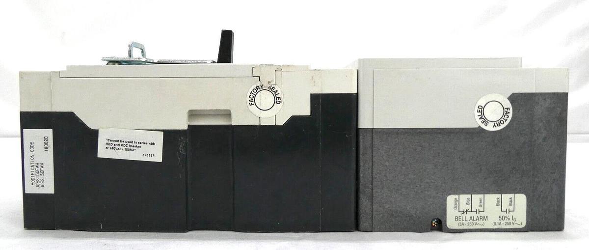 Used Eaton JGE3150FAW Circuit Breaker J250E JGE3250NN Reseller Lot of 2 Working