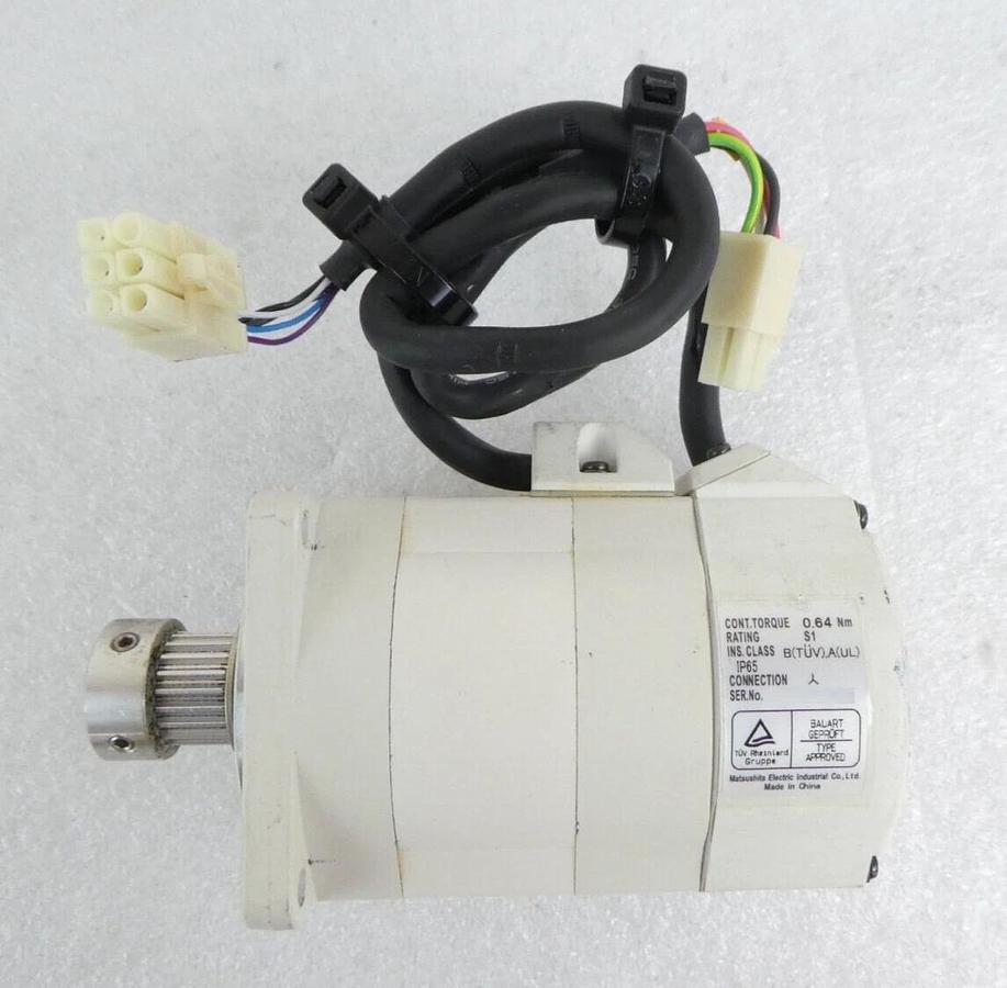 Used Panasonic MSMA022P2N AC Servo Motor Reseller Lot of 2 Working Surplus