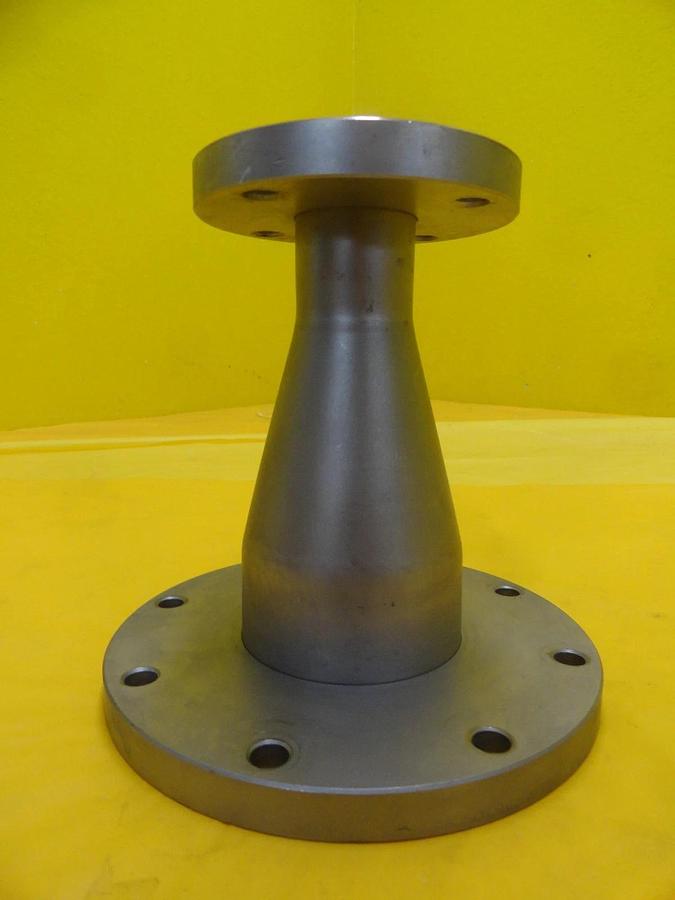 Used Edwards High Vacuum Conical Reducer Tee ISO40 ISO-F to ISO100 ISO-F NW25 Used