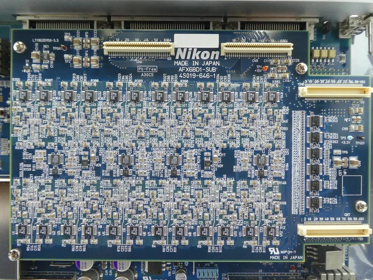 Used Nikon 4S085-883-1 PCB Card AFX6BD1 4S019-646-1 NSR FX-601F Damaged Connector